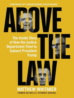 cover image of Above the Law
